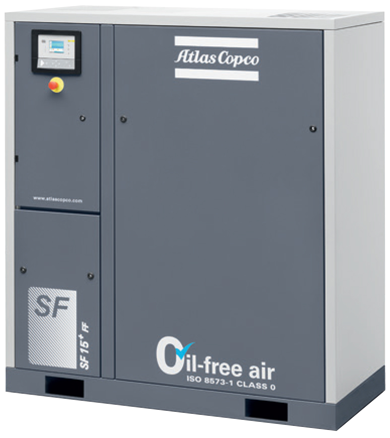 Atlas Copco SF8-22 Oilless Scroll Air Compressor