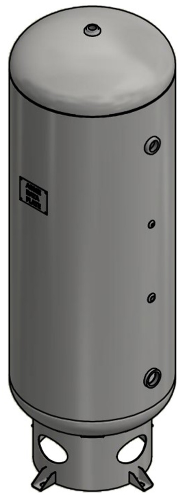 Steel Fab 120 Gallon Vertical Air Tank