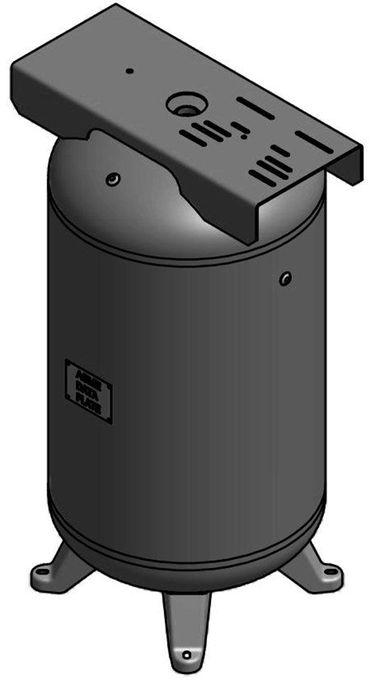 Steel Fab 80 Gallon Vertical Air Tank