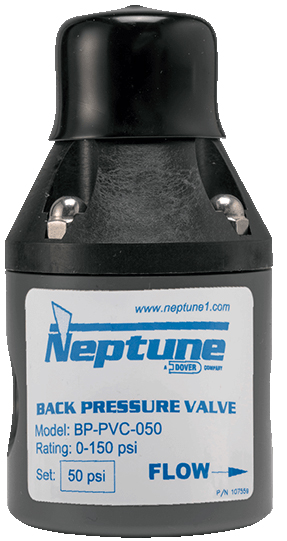 Neptune Back Pressure Valve
