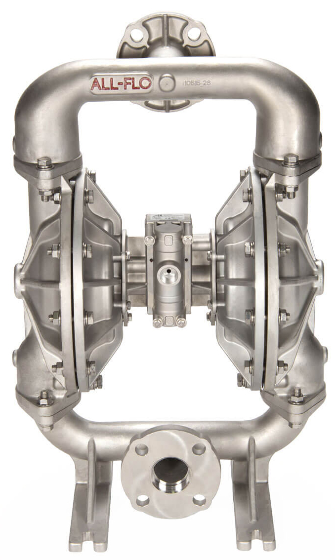 All-Flo A200 Stainless Steel Air-Operated Double-Diaphragm Pump