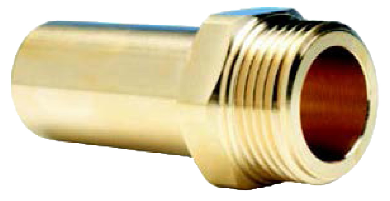 Applied System Technologies SynergAir Brass Male Stem Adapter