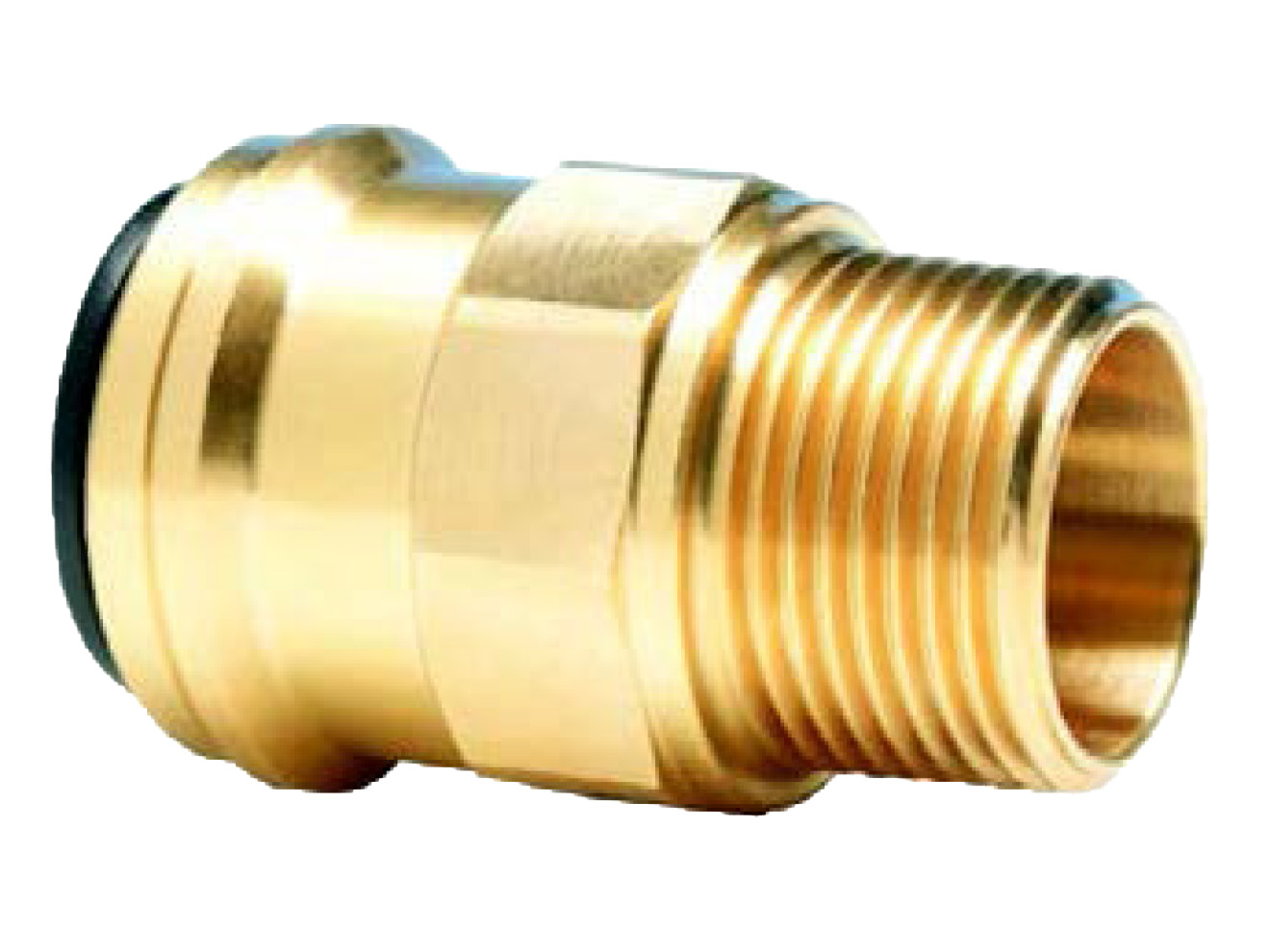 Applied System Technologies SynergAir Brass Straight Connector