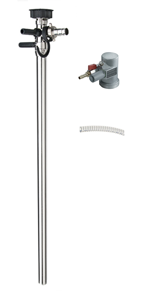 Flux Pumps F425PP Polypropylene 39-inch Pump Tube with F416-2 Electric Motor and Hose