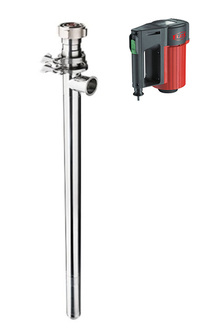 Flux Pumps VISCOPOWER F570 FDA 47-inch Progressive Cavity Pump with F457 Electric Motor