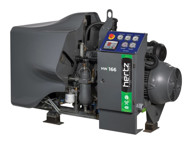 Hertz WAVE Series Oil Injected Reciprocating Compressor
