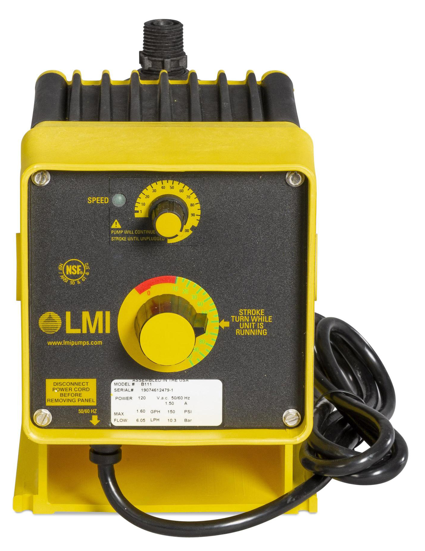 LMI Pumps Series B Chemical Metering Pump