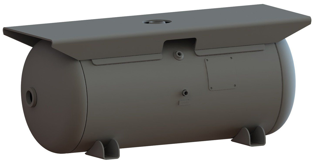Manchester Tank 30 Gallon Horizontal Air Tank