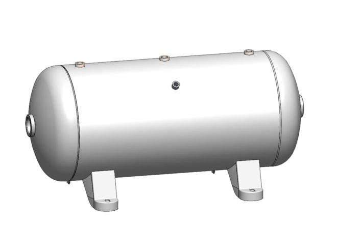 Morganton 20 Gallon, 300 PSI, 14 x 33 Horizontal Tank w/ Feet