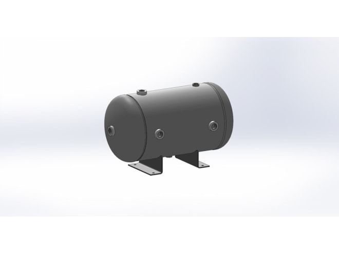 Morganton 10 Gallon, 200 PSI, 12 x 23 Horizontal Tank w/ Feet