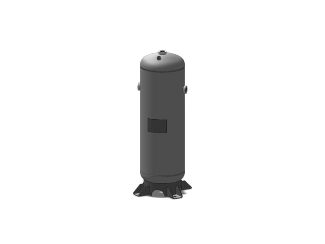 Morganton 10 Gallon, 200 PSI, 10 x 30 Vertical Tank w/ Base Ring