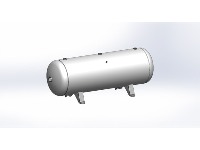Morganton 80 Gallon, 200 PSI, 20 x 63 Horizontal Tank w/ Feet