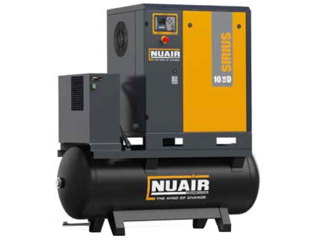 NUAIR Sirius Series Rotary Screw Air Compressor