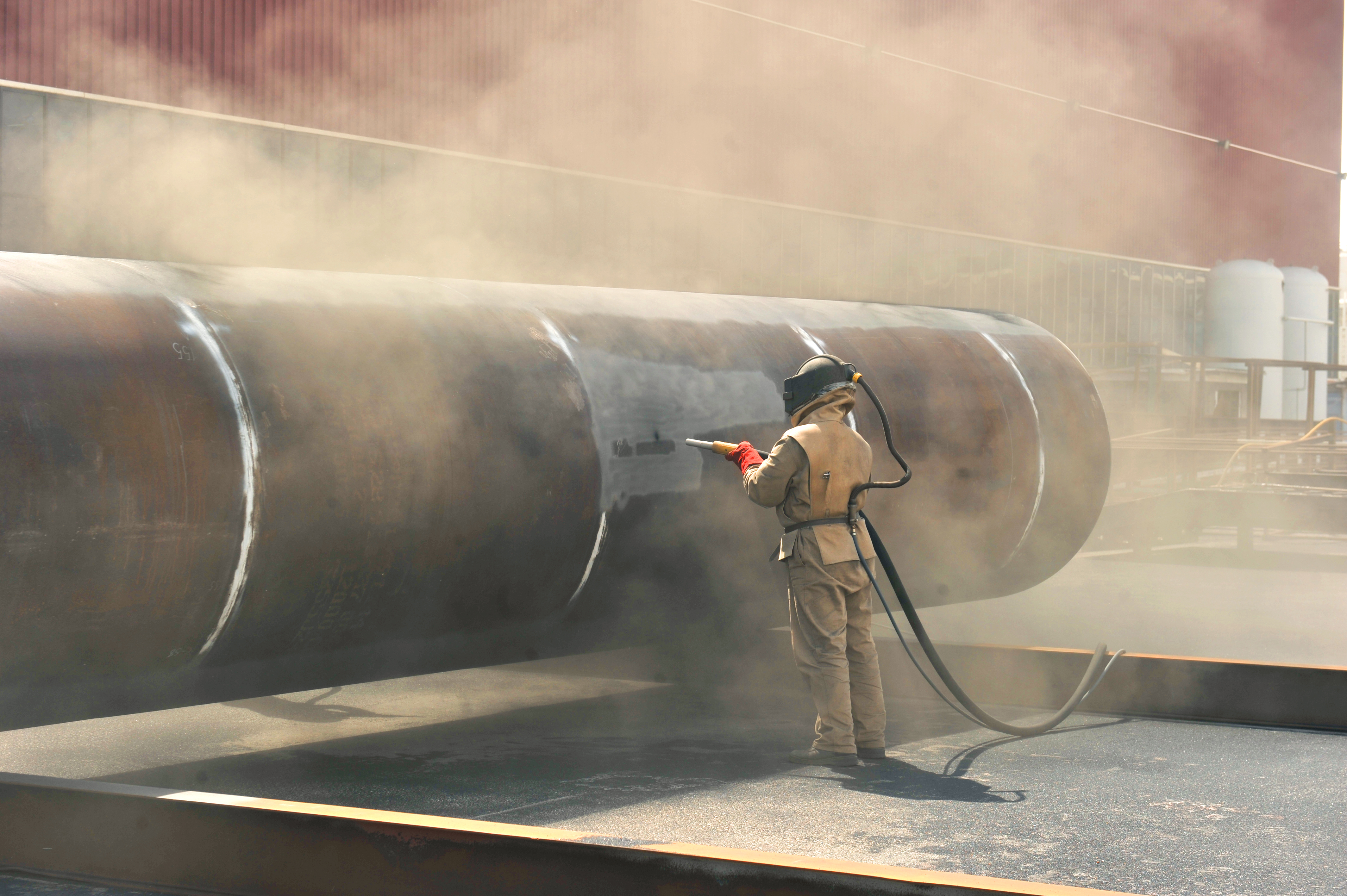 Sizing Air Compressor for Sandblasters